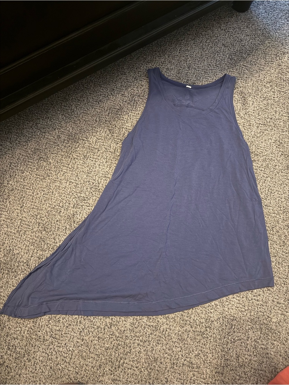 2 lululemon athletica Asymmetrical Tank Top in Slate Blue and coral